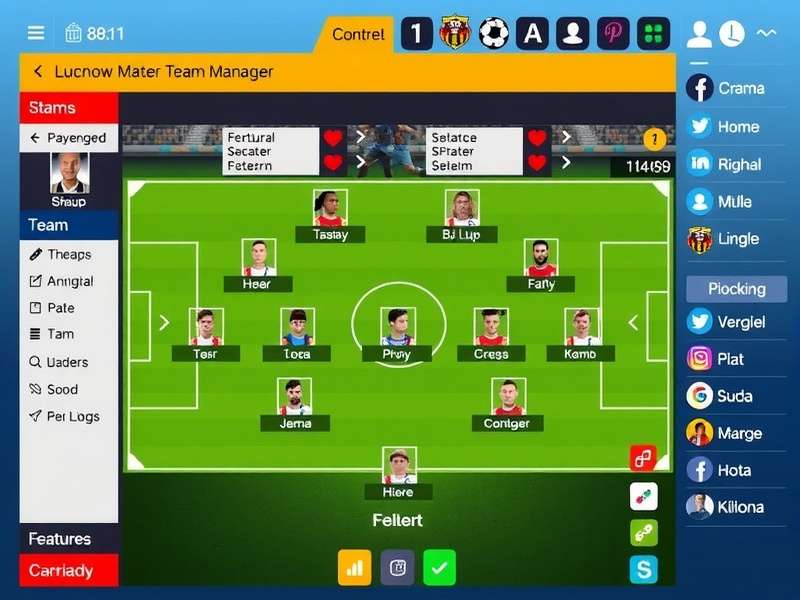 Lucknow Soccer Manager community features and social interactions